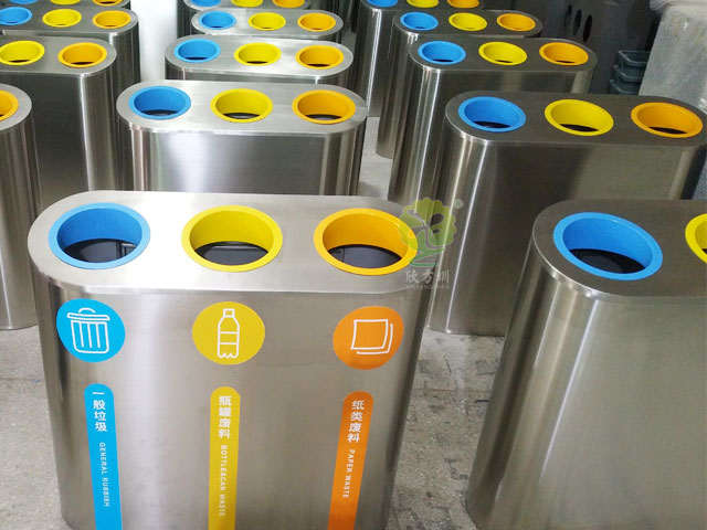 提升公共空間品質，深圳金屬垃圾桶助你一臂之力