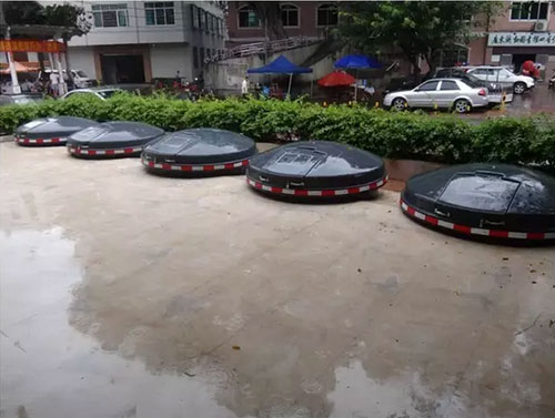 地埋式垃圾桶，環衛家族新成員