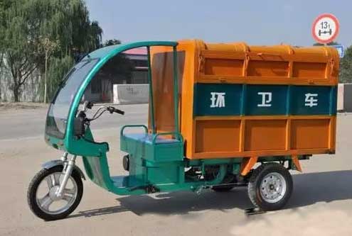 三亞街道上的垃圾箱將被取消，實施三輪電動車定時上門收集！