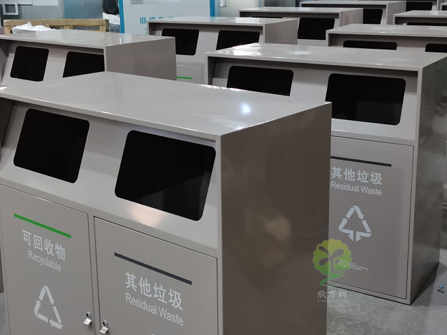 提升公共空間品質，深圳金屬垃圾桶助你一臂之力